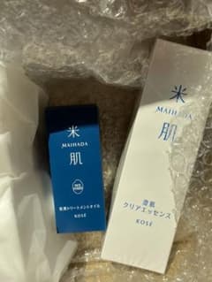 米肌セット　コットン　澄肌クリアエッセンス　肌潤トリートメントオイルのサムネイル