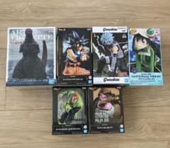 プライズフィギュア6点　ドラゴンボール他　新品未開封。