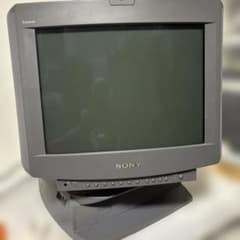 ジャンク】ソニー（SONY）製の17型ブラウン管モニター「CPD-17MS