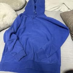 ブルー スウェット パーカー パンツ セットアップのサムネイル