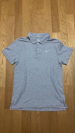 NIKE ポロシャツ グレー Lサイズのサムネイル