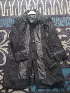 ⭐美品⭐高級感♡オシャレ♡品良く映え♡ミセスnoa-ge 軽量♡春秋黒Lゆったりのサムネイル