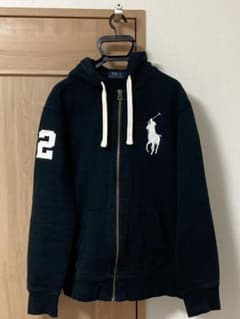 Polo Ralph Lauren ブラック パーカー ビックポニーのサムネイル