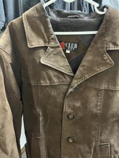 古着　レザージャケット　ブラウンのサムネイル