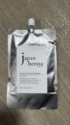 ジャパンヘナ ヘナ・カラーケアシャンプー 200ml ダークブラウンのサムネイル