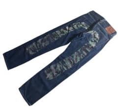 濃紺 EVISU 2000 大黒 迷彩 デニムパンツ 30×32 ボタンフライ - メルカリ