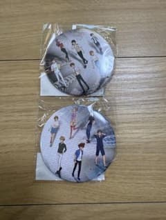 디지몬 어드벤처 라스에보 CD 재킷 캔 배지 2종