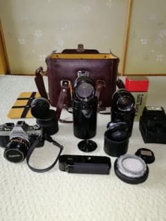 aiao様専用　CANON　AE-1  レンズ等セットのサムネイル