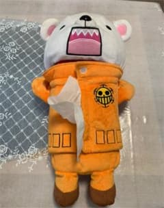 ワンピース ぬいぐるみティッシュカバー ベポ [ONE PIECE]のサムネイル