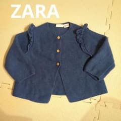 ZARA ベビー カーディガン 70cm ブルーのサムネイル