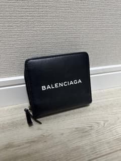 BALENCIAGA 二つ折り財布 ブラックのサムネイル
