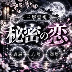 【初回限定】三層霊視｜占い 恋愛 本音 未来 縁結び 復縁 片想い 不倫 浮気のサムネイル