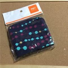 新品 スイムキャップ 紺色×水玉のサムネイル