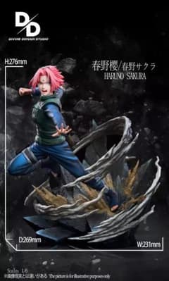 春野サクラ ナルト疾風伝 NARUTO フィギュア ガレージキット - メルカリ