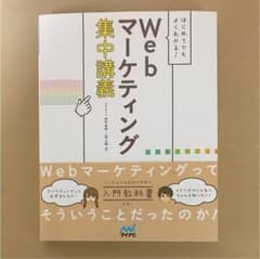 Webマーケティング集中講義 はじめてでもよくわかる!のサムネイル