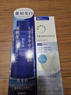 肌美精 薬用美白化粧水 トランシーノ クリアウォッシュEX セットのサムネイル