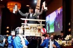 結婚式余興セット　神輿、お祭りセットのサムネイル