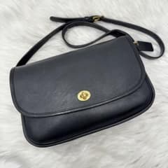 【極美品】オールドコーチ　coach シティバッグ　ショルダーバッグ　黒のサムネイル