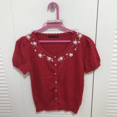 花柄❤️半袖❤️カーディガン❤️ボレロのサムネイル