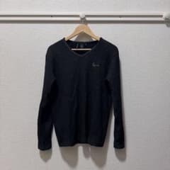 KARL KANI 黒Vネックニットのサムネイル