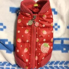 sale【送料込・美品】小型犬用ダウンジャケット ペットパラダイス4Sのサムネイル