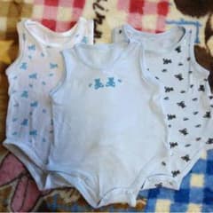 ベビー肌着☆タンクロンパのサムネイル