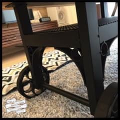 Kohh様専用　コーヒーテーブル　テーブル　インダストリアル　天然木　アイアンのサムネイル