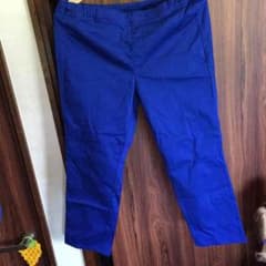 すだちさん専用  美品 ユニクロ クロップドパンツ XLのサムネイル