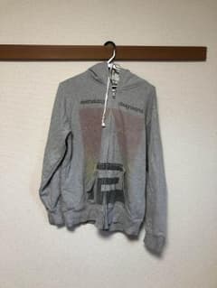 リバーサルプルオーバーパーカー グレーのサムネイル