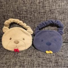 ♡様専用！！mothrewaysくまさんスタイ2枚組のサムネイル