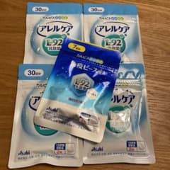 カルピス健康通販アレルケア （L-92乳酸菌）4袋　おまけ付きのサムネイル