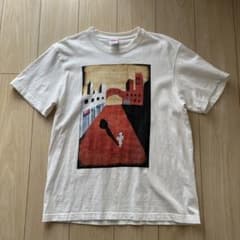 しりあがり寿　Tシャツ　「橙色のまち」