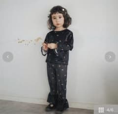 soft cheese しまむら ミコリッド トレーナー　パンツ　100のサムネイル
