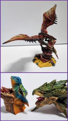 モンスターハンター フィギュア リオレウス マグネット 3点セットのサムネイル