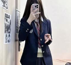 制服ブレザー 紺 Mサイズのサムネイル