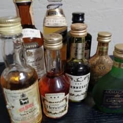 未開封 お得なセット ミニボトル ウイスキー ブランデー 古酒