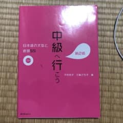 中級へ行こう 日本語の文型と表現55のサムネイル