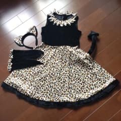 ハロウィン　豹　猫　子ども　140コスプレのサムネイル