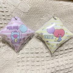 [익명 배송]BT21 키 체인 쿠션형 매력 ​​TATA MANG