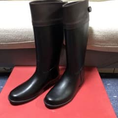 Lサイズ　24センチ　長靴　レインブーツ　ロングブーツ　オリエンタルトラフィックのサムネイル