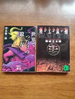 深水黎一郎 舞城王太郎 文庫本 2冊セットのサムネイル