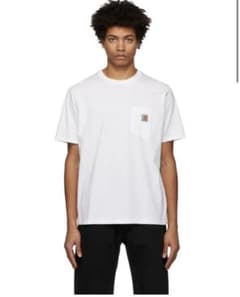 carhart カーハートポケットTシャツ　白のサムネイル