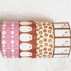 【同梱60円〜】まめこ ラベラーシール 120枚のサムネイル