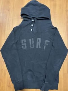 明日までKAPITAL ブラック SURF プリント パーカー 4番 XLサイズ 明日までKAPITAL ブラック SURF プリント パーカー 4番 XLサイズ