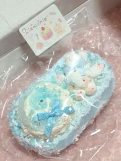 nienienie 水色うさぎケーキ　まとめ nienienie うさぎリボンケーキ ハート断面 - メルカリ