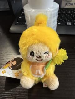 モンチッチ マスコット ぬいぐるみ 黄色のサムネイル