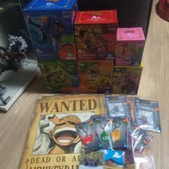 Ichiban Kuji One Piece Elbaf Arc Straw Hat Pirates Figure Wanted Poster and Other Prize Set