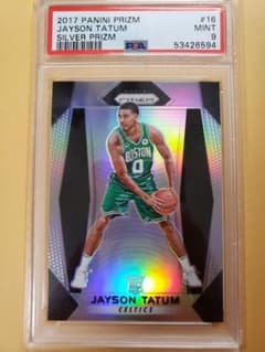 ジェイソン・テイタム 2017 シルバープリズム ルーキーカード PSA9 ジェイソン・テイタム 2017 シルバープリズム ルーキーカード PSA9