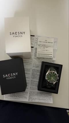 SACSNY グリーン クロノグラフ 時計のサムネイル