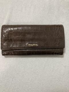 miumiu 長財布 クロコ型押しのサムネイル